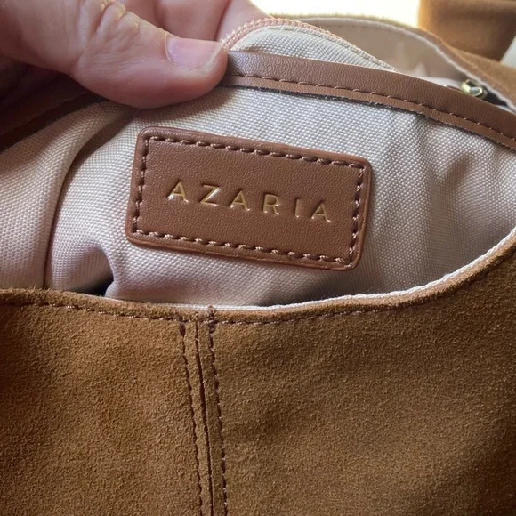 Azaria Suede Slouchy Hobo Bag, Boho, Western, Quality Bag,NWOT, Festival, Casual - Picture 4 of 5